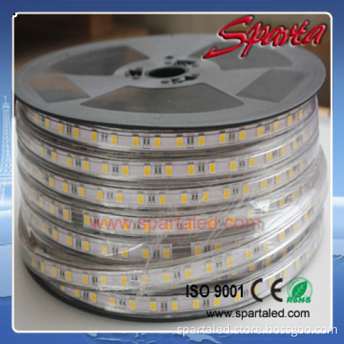 220V 5050 led rope light warm white